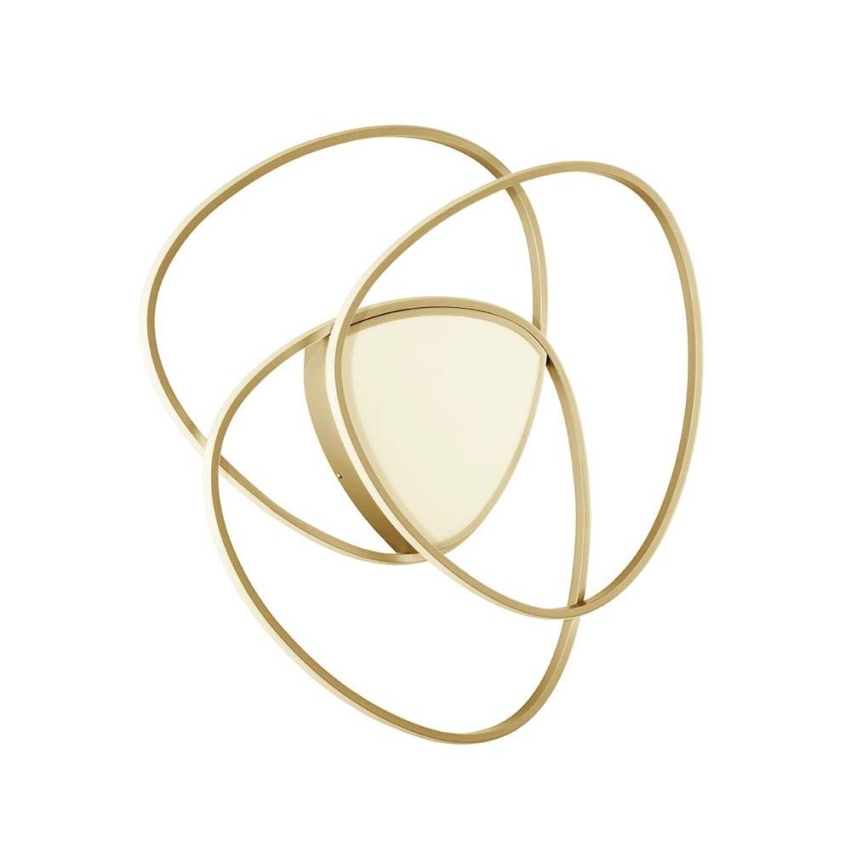 Ondaluce - dimeriuojamas LED lubinis šviestuvas ROSE LED/60W/230V auksinis