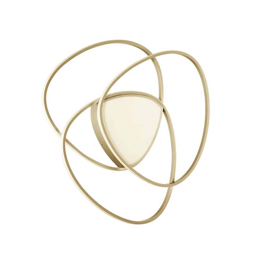 Ondaluce - dimeriuojamas LED lubinis šviestuvas ROSE LED/70W/230V auksinis