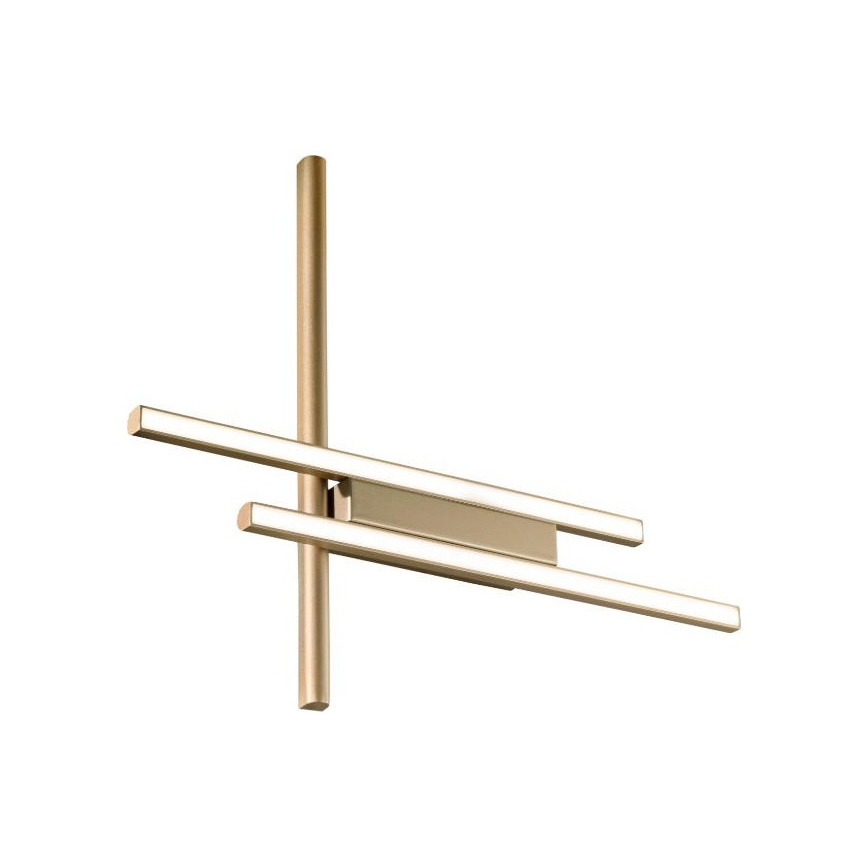 Ondaluce - dimeriuojamas LED sieninis šviestuvas MOVIDA LED/20W/230V auksinis