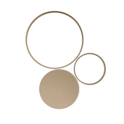 Ondaluce - dimeriuojamas LED sieninis šviestuvas POIS LED/42W/230V auksinis