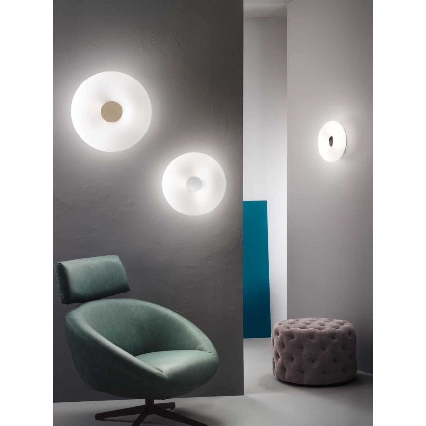 Ondaluce - Lubinis šviestuvas DODI 4xE27/15W/230V Ø 53 cm baltas