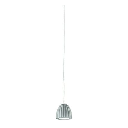 Ondaluce - pakabinamas šviestuvas ant laido CONCRETE 1xGU10/7,5W/230V, skersmuo 10,5 cm, betonas/pilka