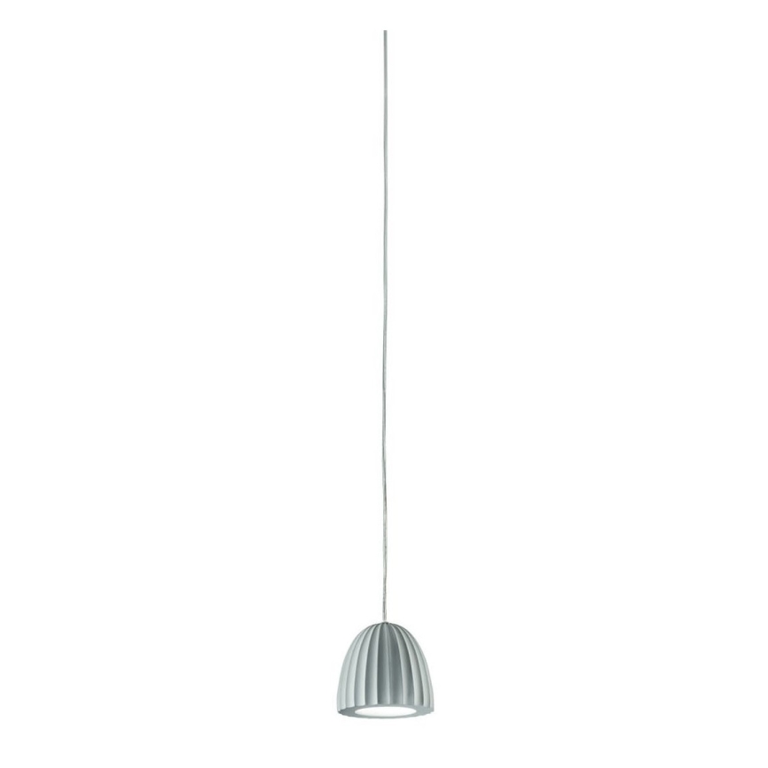 Ondaluce - pakabinamas šviestuvas ant laido CONCRETE 1xGU10/7,5W/230V, skersmuo 10,5 cm, betonas/pilka