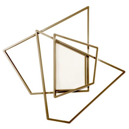 Ondaluce - Reguliuojamas LED lubinis šviestuvas GALAXY LED/90W/230V auksinis