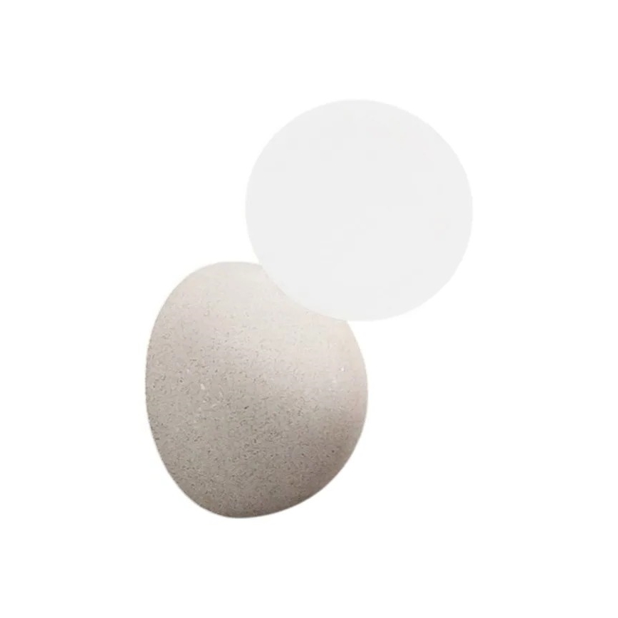 Ondaluce - Sieninis šviestuvas ROCK 1xG9/7W/230V balta