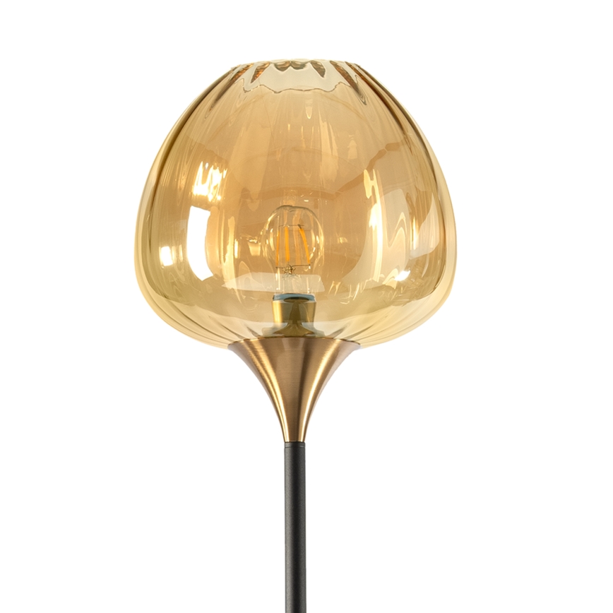 ONLI - Grindinė lempa ELIDE 1xE27/15W/230V juoda/varinė