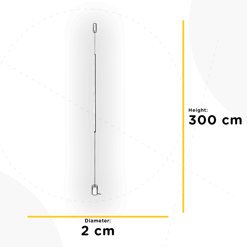 ONLI - LED grindinė lempa SIRILLA LED/20W/230V juoda