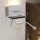 ONLI - LED Lanksti maža lempa su lentyna ir USB įkrovimas PLAK LED/1W/230V balta