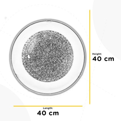 ONLI - LED lubinis šviestuvas BRILL LED/18W/230V 4000K diametras 40 cm