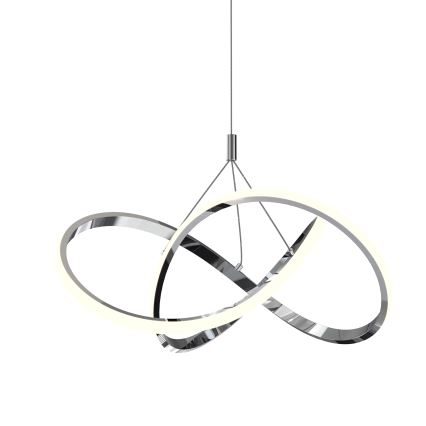 ONLI - LED Pakabinamas sietynas LOOP LED/40W/230V 4000K blizgus chromas
