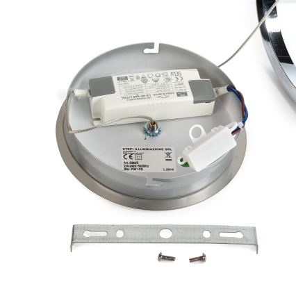 ONLI - LED Pakabinamas sietynas LOOP LED/40W/230V 4000K blizgus chromas