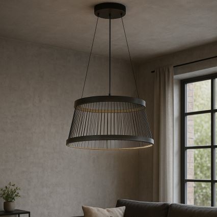 ONLI - LED Pakabinamas sietynas MATE LED/40W/230V 4000K juoda