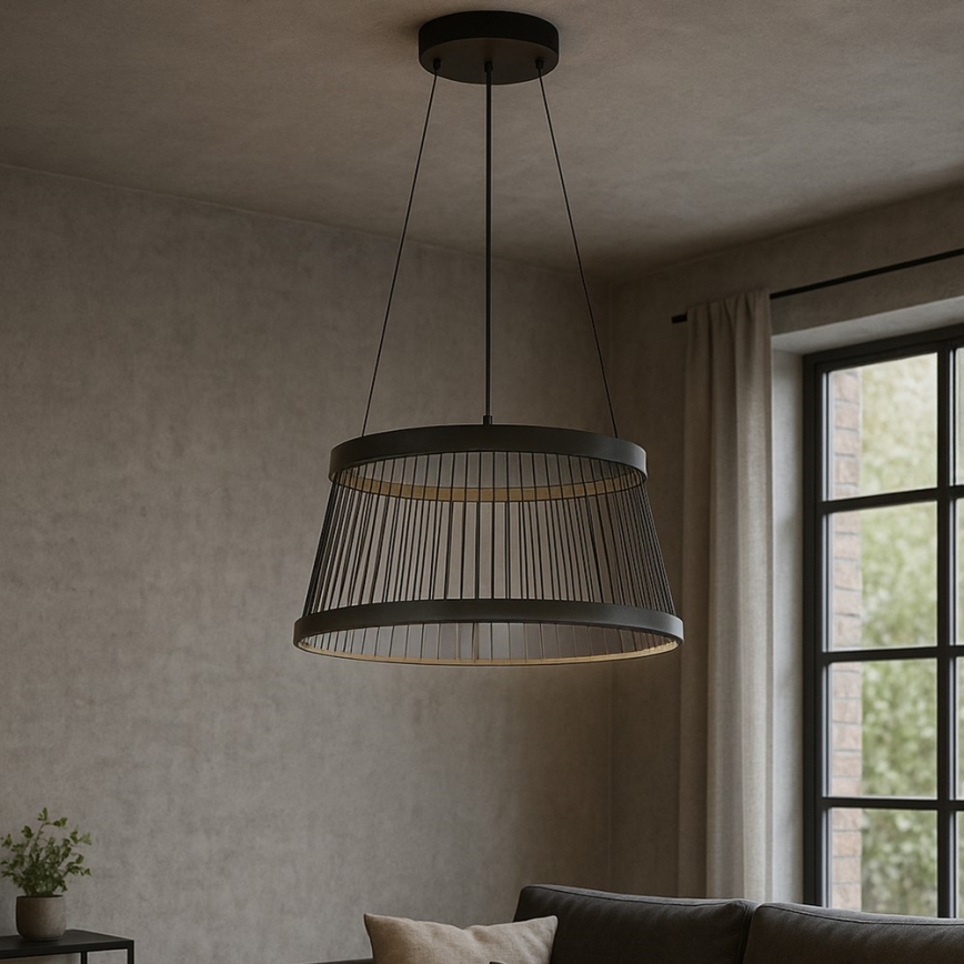 ONLI - LED Pakabinamas sietynas MATE LED/40W/230V 4000K juoda