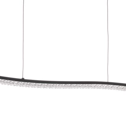 ONLI - LED Pakabinamas sietynas ONDA LED/30W/230V 4000K juoda