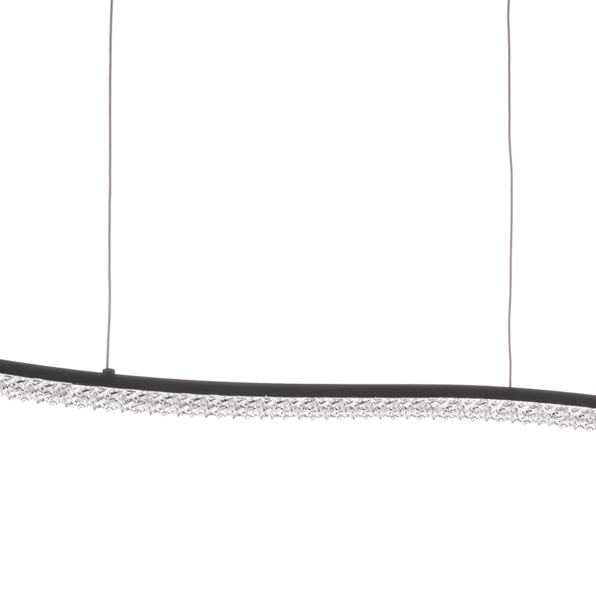 ONLI - LED Pakabinamas sietynas ONDA LED/30W/230V 4000K juoda
