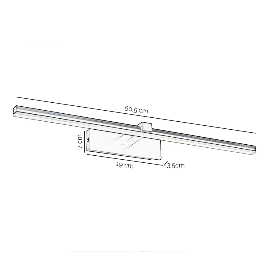ONLI - LED paveiklo šviestuvas FRED LED/14W/230V 4000K juoda