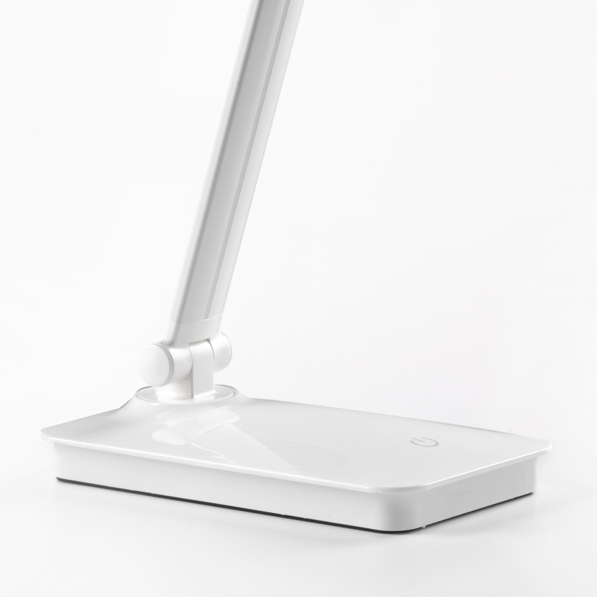 ONLI - LED Reguliuojama jutiklinė stalinė lempa su USB portem DESKI LED/7W/230V 4000K balta
