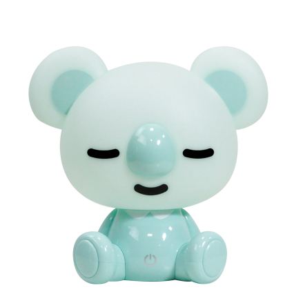 ONLI - LED Reguliuojama vaikiška naktinė lempelė PUPPIES LED/3W/230V 20 cm koala/žalia