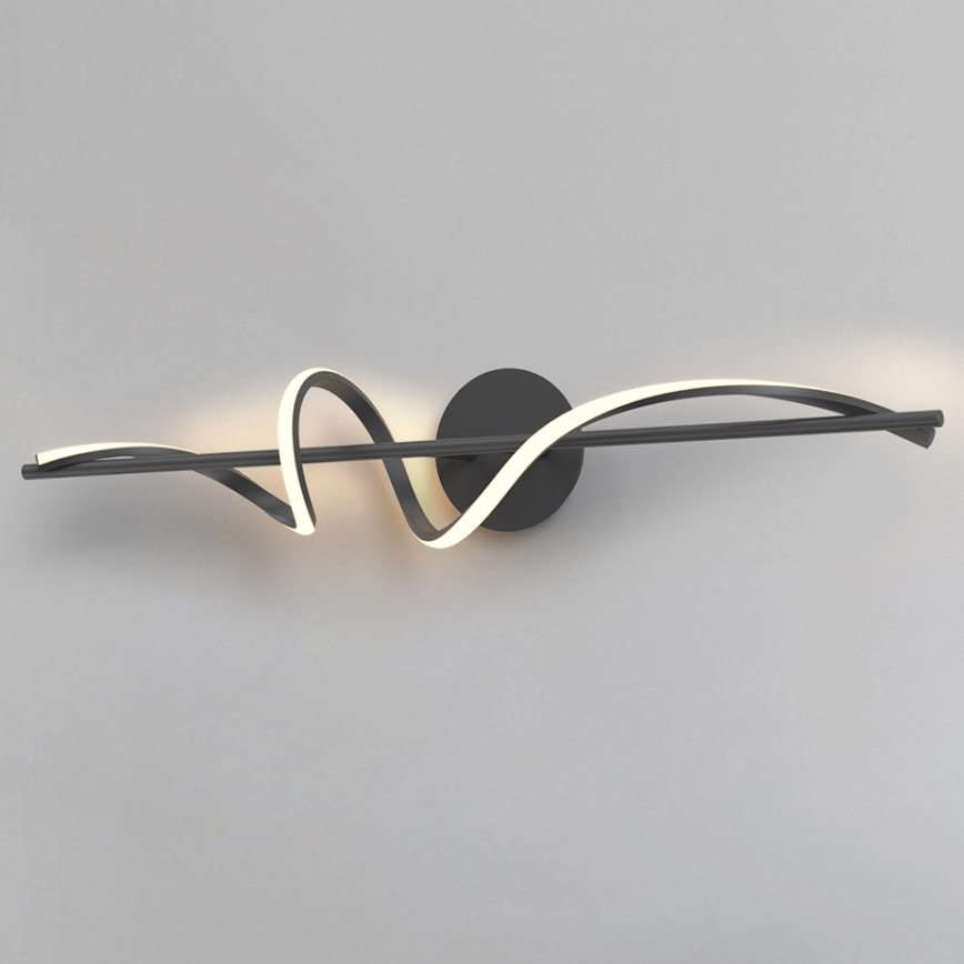 ONLI - LED sieninis šviestuvas TWIST LED/25W/230V 4000K juoda