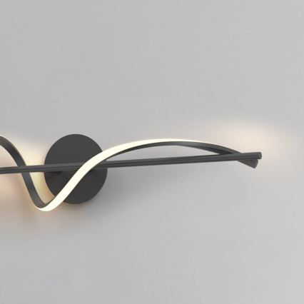 ONLI - LED sieninis šviestuvas TWIST LED/25W/230V 4000K juoda