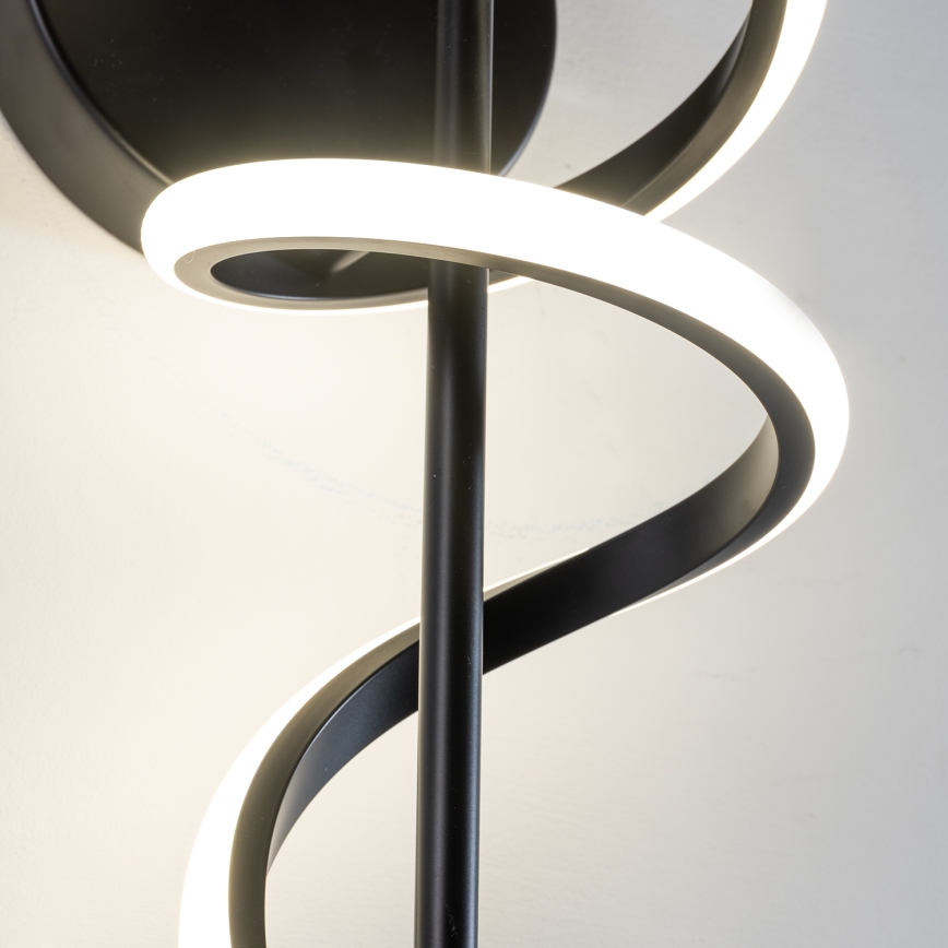 ONLI - LED sieninis šviestuvas TWIST LED/25W/230V 4000K juoda