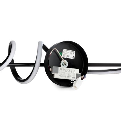 ONLI - LED sieninis šviestuvas TWIST LED/25W/230V 4000K juoda