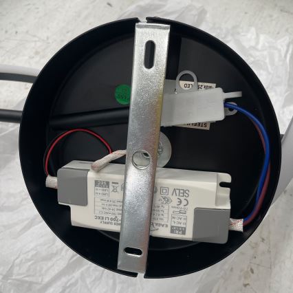 ONLI - LED sieninis šviestuvas TWIST LED/25W/230V 4000K juoda