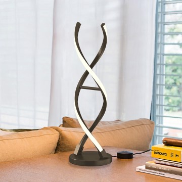 ONLI - LED stalinis šviestuvas DNA LED/12W/230V 4000K 48,5 cm sidabras