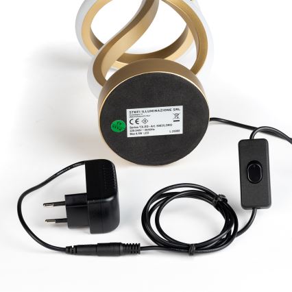 ONLI - LED stalinis šviestuvas KIRA LED/10W/230V 4000K 28 cm auksas