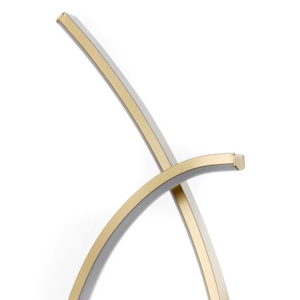 ONLI - LED stalinis šviestuvas SIGN LED/12W/230V 4000K 43 cm auksas