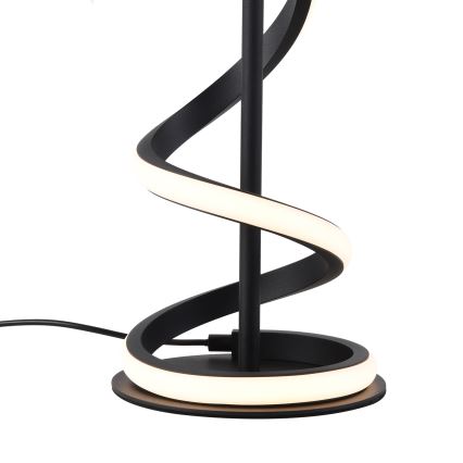 ONLI - LED stalinis šviestuvas TWIST LED/12W/230V 4000K 40 cm juoda