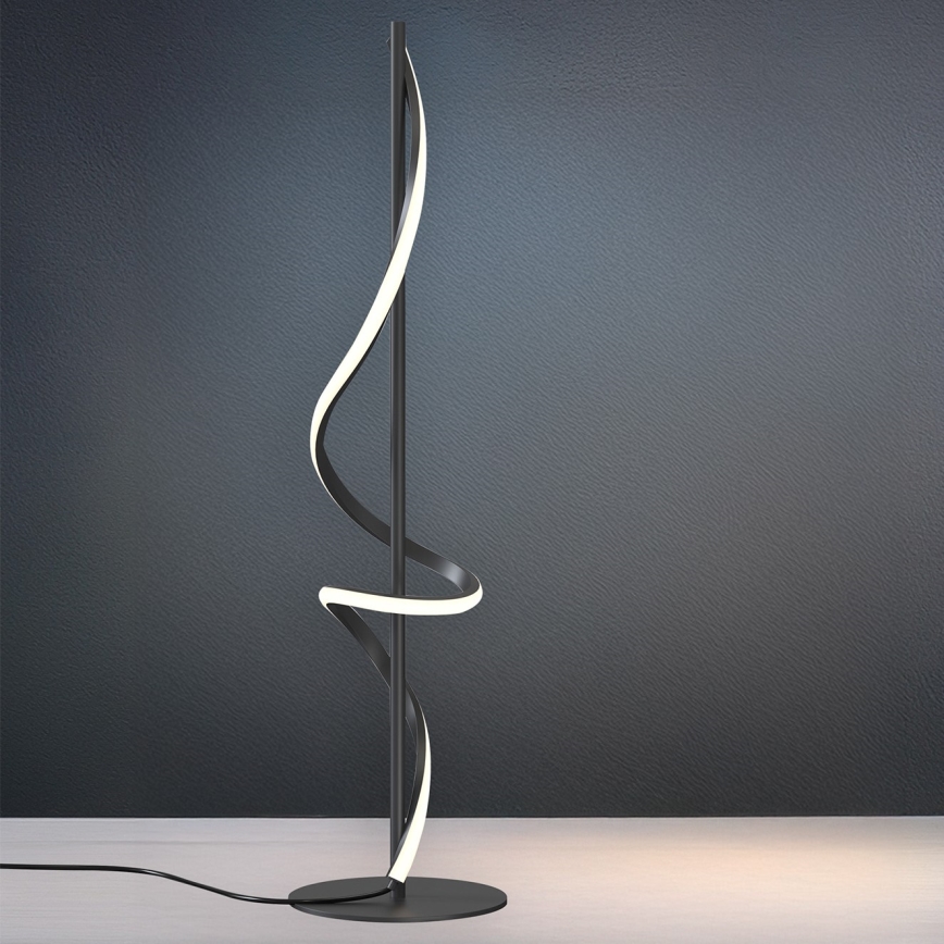 ONLI - LED stalinis šviestuvas TWIST LED/16W/230V 4000K 81 cm juoda