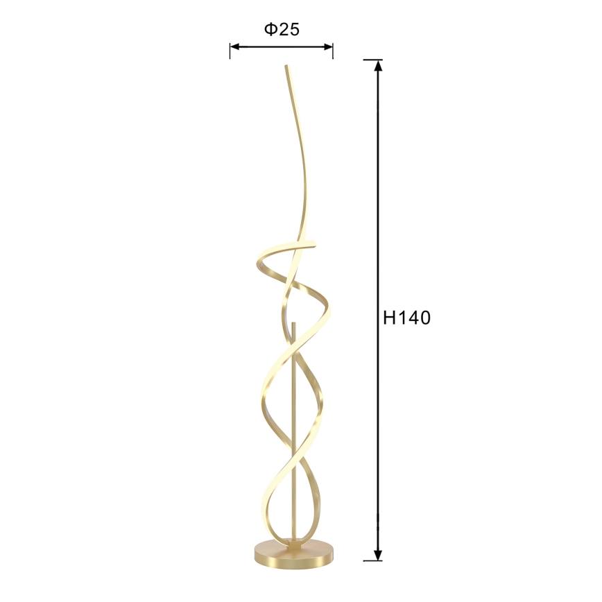 ONLI - LED toršeras KIRA LED/31W/230V 4000K auksas