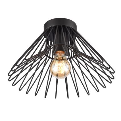 ONLI - Lubinis šviestuvas DUCCIO 1xE27/22W/230V diametras 30 cm juoda