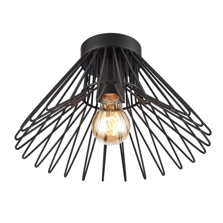 ONLI - Lubinis šviestuvas DUCCIO 1xE27/22W/230V diametras 30 cm juoda