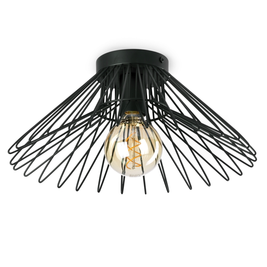 ONLI - Lubinis šviestuvas DUCCIO 1xE27/22W/230V diametras 40 cm juoda