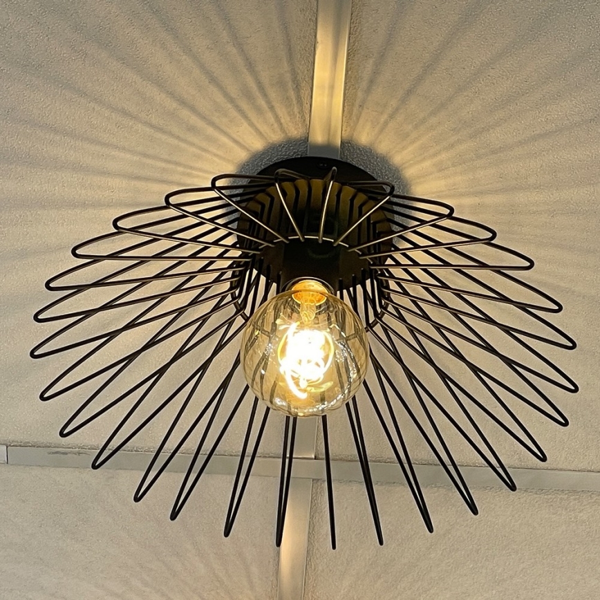 ONLI - Lubinis šviestuvas DUCCIO 1xE27/22W/230V diametras 40 cm juoda