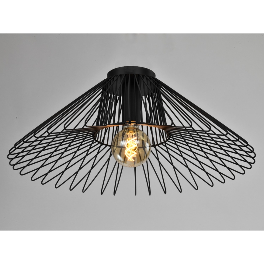 ONLI - Lubinis šviestuvas DUCCIO 1xE27/22W/230V diametras 60 cm juoda
