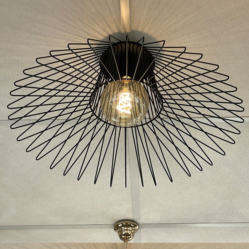 ONLI - Lubinis šviestuvas DUCCIO 1xE27/22W/230V diametras 60 cm juoda
