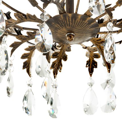 ONLI - Lubinis šviestuvas TERESA 3xE14/6W/230V bronzinis