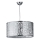 ONLI - Pakabinamas sietynas BRUCE 1xE27/15W/230V diametras 45 cm matinis chromas