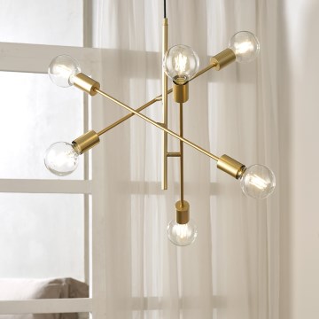 ONLI - Pakabinamas sietynas CROSS 6xE27/22W/230V