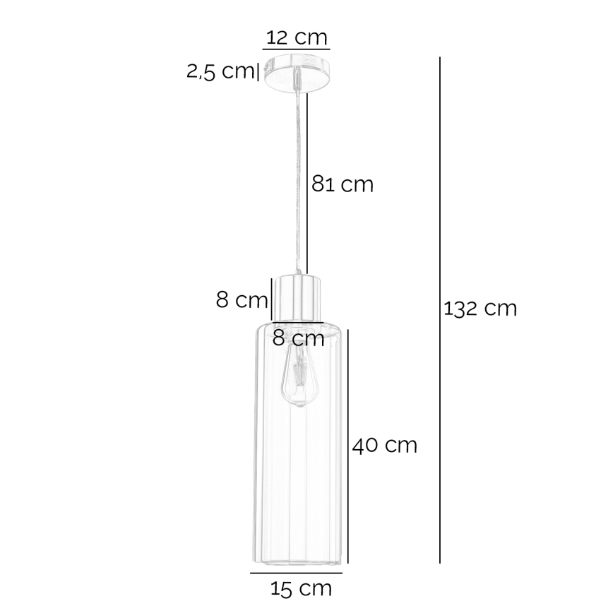 ONLI - Pakabinamas sietynas DODO 1xE27/22W/230V varis