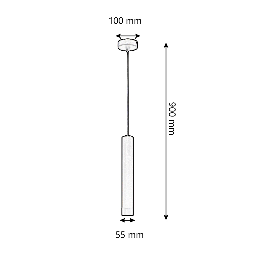 ONLI - Pakabinamas sietynas DORA 1xE27/15W/230V juoda
