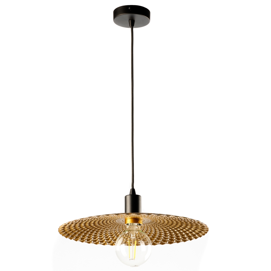 ONLI - Pakabinamas sietynas GOLDEN 1xE27/22W/230V auksas/juoda