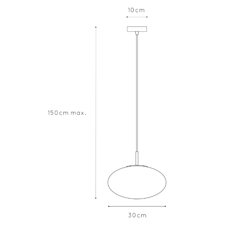 ONLI - Pakabinamas sietynas JANET 1xE27/6W/230V diametras 30 cm