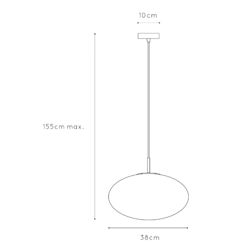 ONLI - Pakabinamas sietynas JANET 1xE27/6W/230V diametras 38 cm