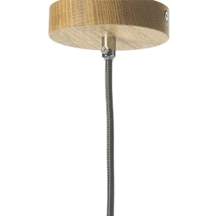 ONLI - Pakabinamas sietynas OHANA 1xE27/22W/230V ąžuolas