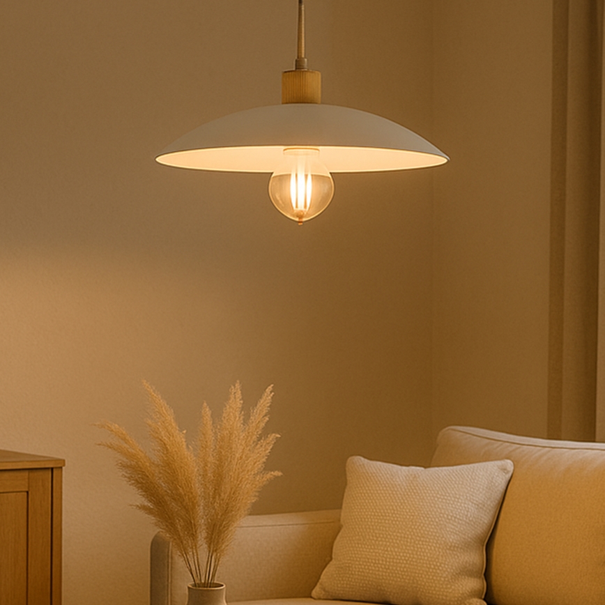 ONLI - Pakabinamas sietynas OHANA 1xE27/22W/230V ąžuolas