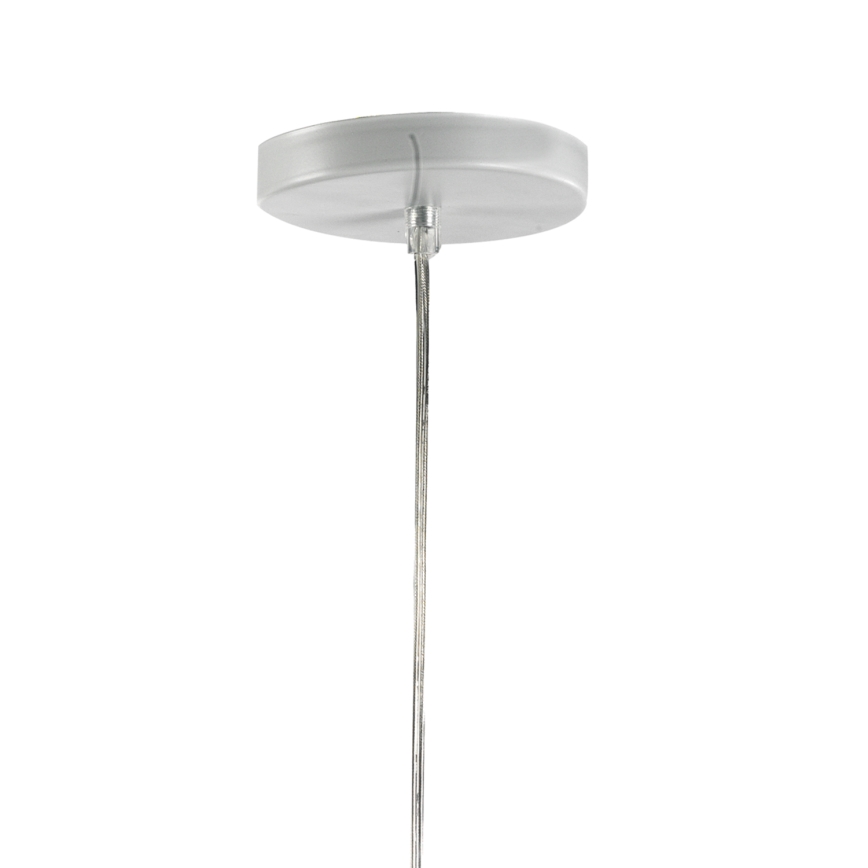 ONLI - Pakabinamas sietynas RICKY 1xE27/15W/230V diametras 40 cm balta